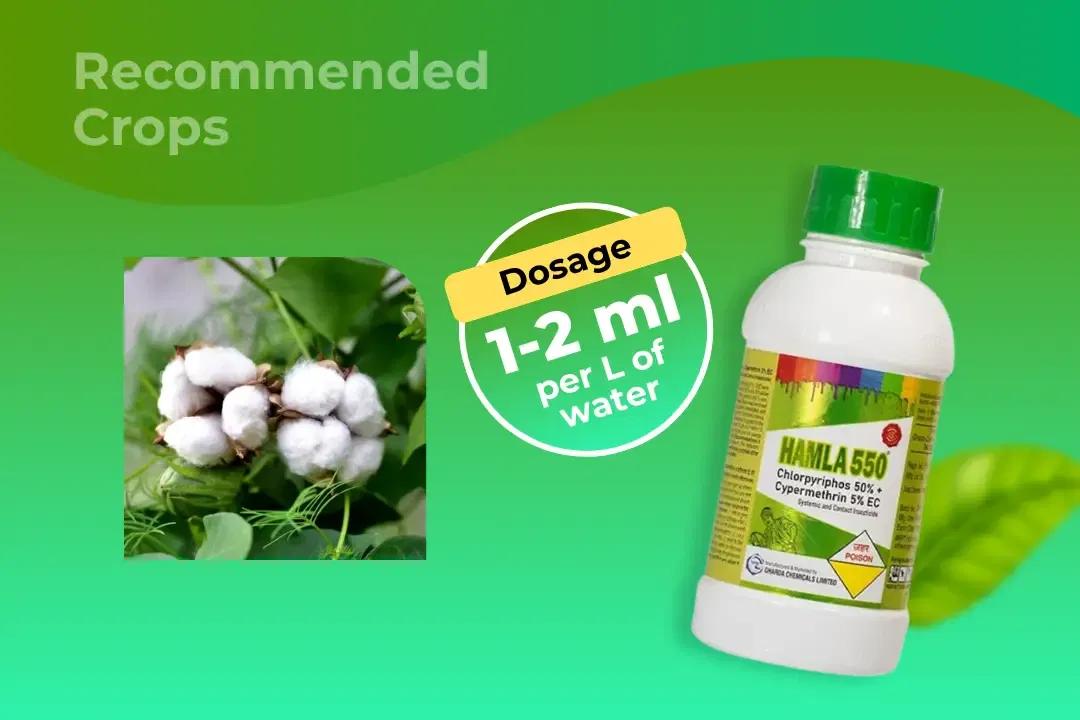 Hamla 550 Dosage Per Litre And Recommended Crops Hamla 550 Dosage Per Litre And Recommended Crops
